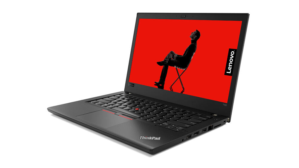 Lenovo ThinkPad T480 Laptop - 35.6 cm (14") - Intel® Core™ i5-8350U - 16 GB DDR4-SDRAM - 256 GB SSD - Wi-Fi 5 - Windows 10 Pro - Black - Refurbished