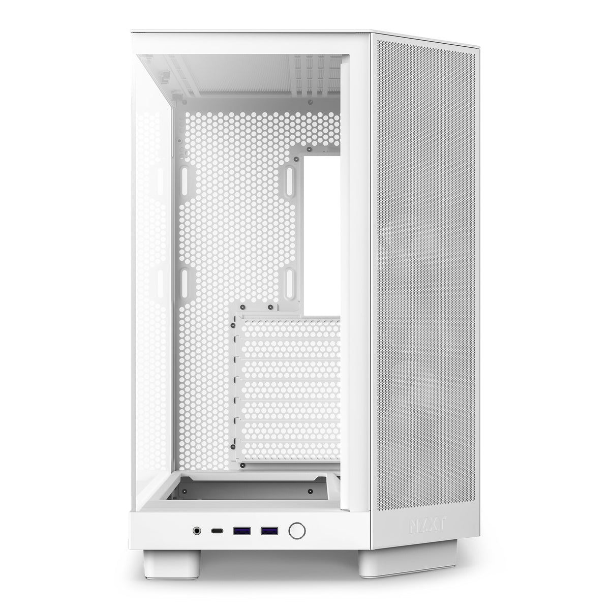 NZXT H6 Flow RGB - ATX Mid Tower Case in White