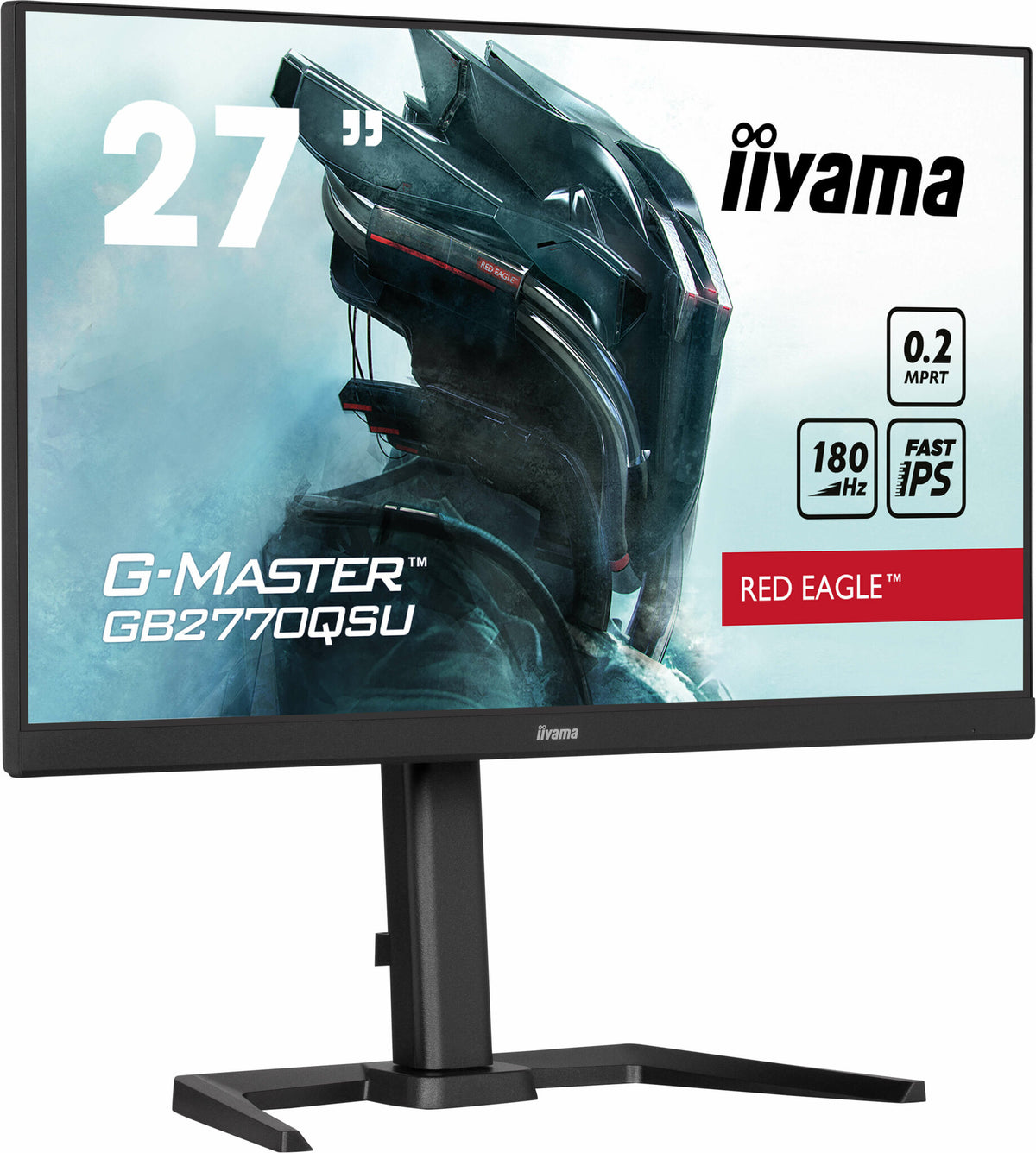 iiyama G-MASTER GB2770QSU-B6 - 68.6 cm (27") - 2560 x 1440 pixels 2K Ultra HD LCD Monitor