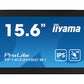 iiyama ProLite TF1633MSC-B1 - 39.6 cm (15.6") - 1920 x 1080 pixels Full HD Touchscreen Monitor