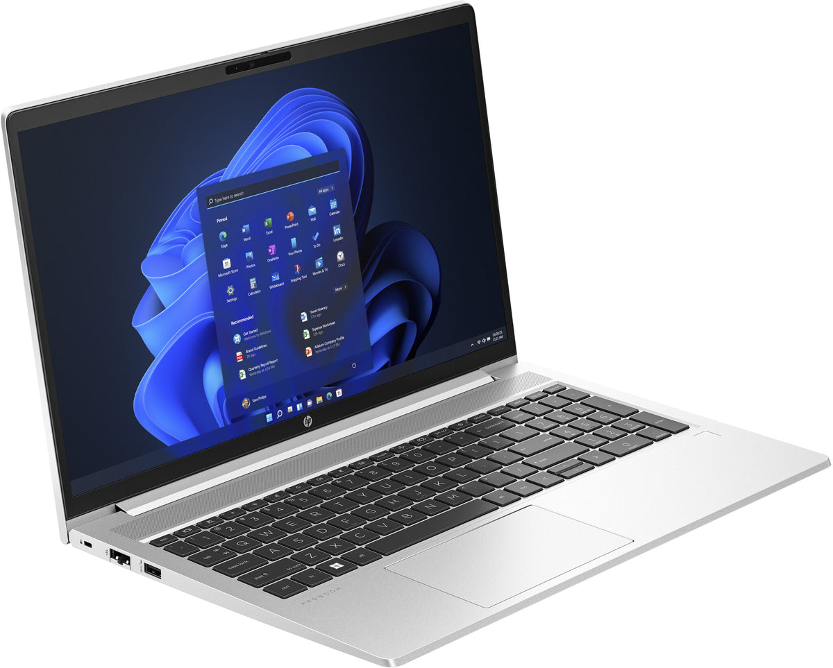 HP ProBook 450 G10 Laptop - 39.6 cm (15.6") - Intel® Core™ i5-1334U - 8 GB DDR4-SDRAM - 256 GB SSD - Wi-Fi 6E - Windows 11 Pro - Silver