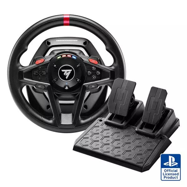 Thrustmaster T128 - Wired USB Steering wheel + Pedals for PC / PS4 / PS5