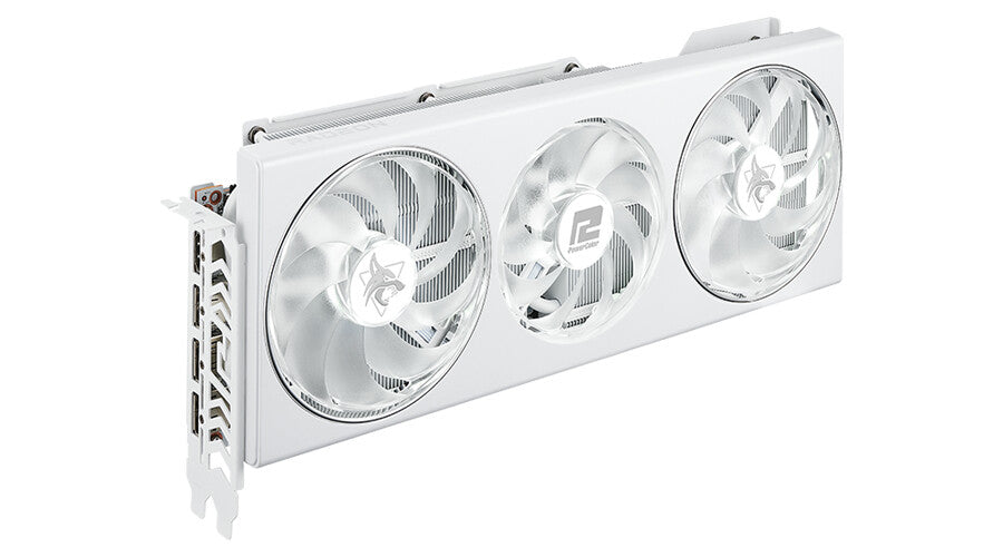 PowerColor Hellhound OC "White Edition" - AMD 16 GB GDDR6 Radeon RX 7800XT graphics card