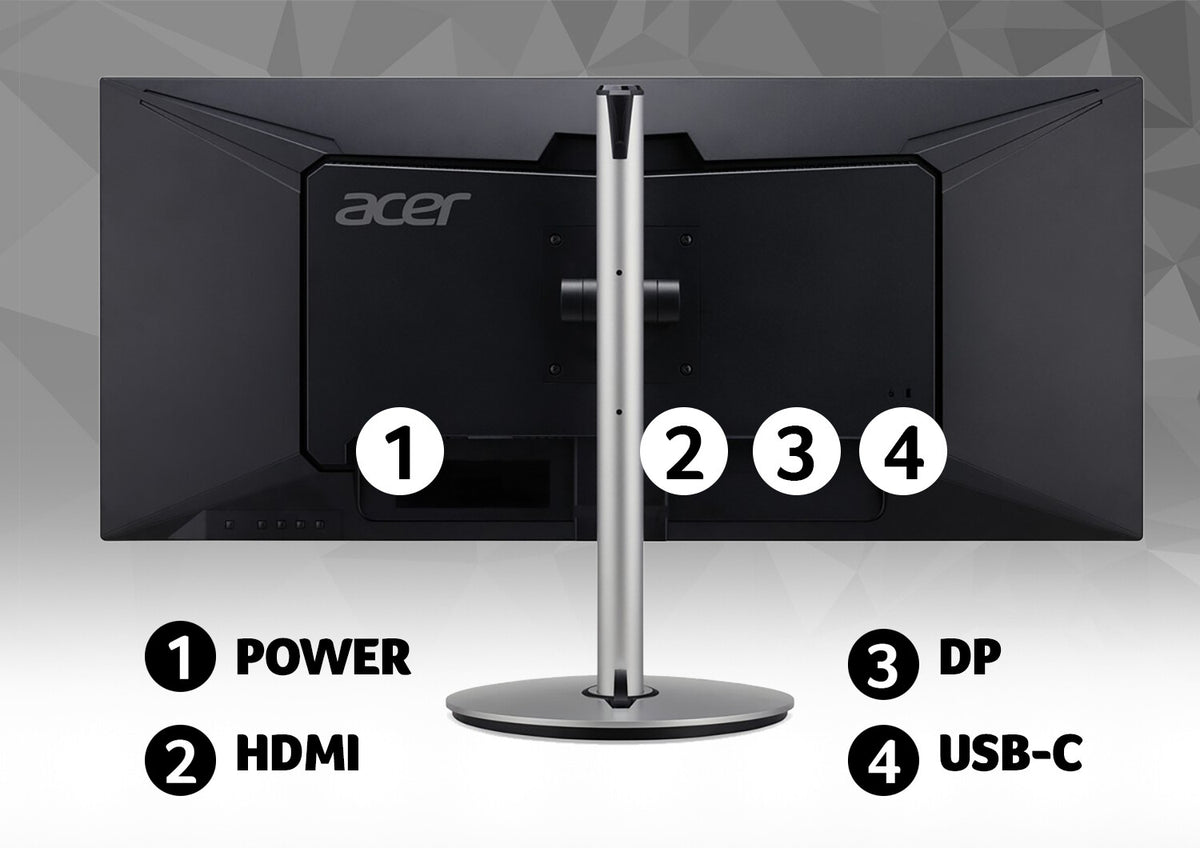 Acer CB342CK - 86.4 cm (34") - 3440 x 1440 pixels UltraWide QHD LED Monitor