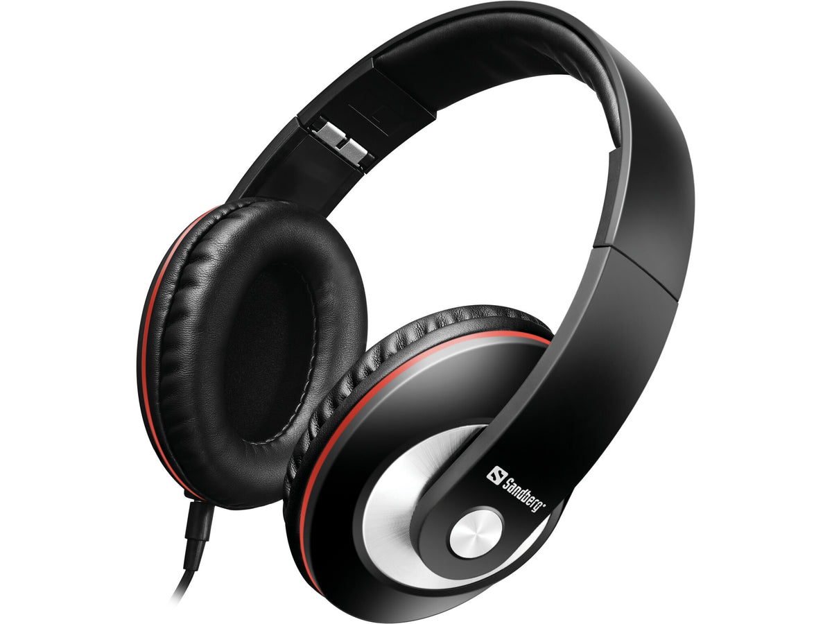 Sandberg Play'n Go - Wired Over-Ear Headset in Black