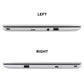ASUS Chromebook CX1400CKA-EK0078- 35.6 cm (14") - 64 GB - 4 GB - Wi-Fi 6 - ChromeOS - Silver