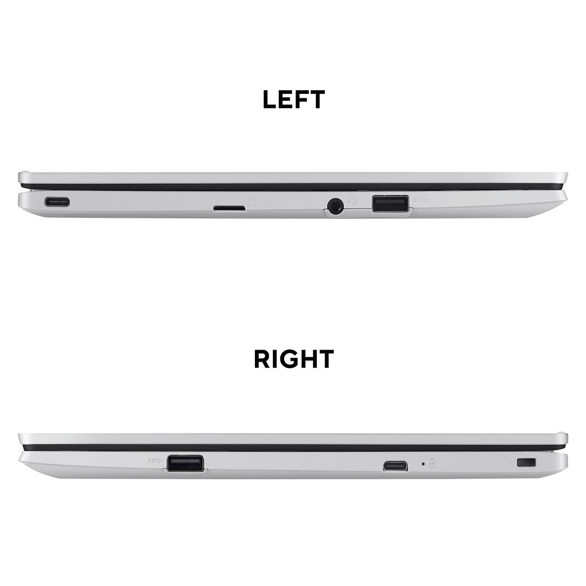 ASUS Chromebook CX1 - 35.6 cm (14&quot;) - Intel® Celeron® N4500 - 4 GB LPDDR4x-SDRAM - 128 GB eMMC - Wi-Fi 6 - ChromeOS - Silver