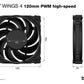 be quiet! SILENT WINGS 4 PWM High Speed - Computer Case Fan in Black - 120mm