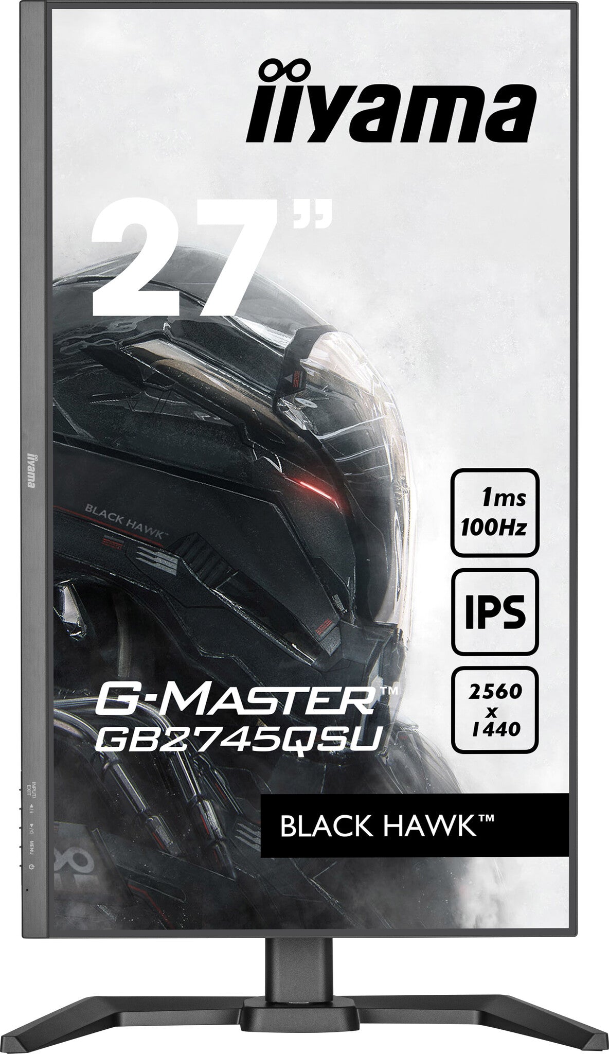 iiyama G-MASTER GB2745QSU-B1 - 68.6 cm (27") - 2560 x 1440 pixels 2K UHD LED Monitor