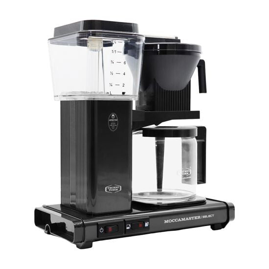 Moccamaster KBG Select - 1.25 Litre Fully-auto Drip coffee maker in Black