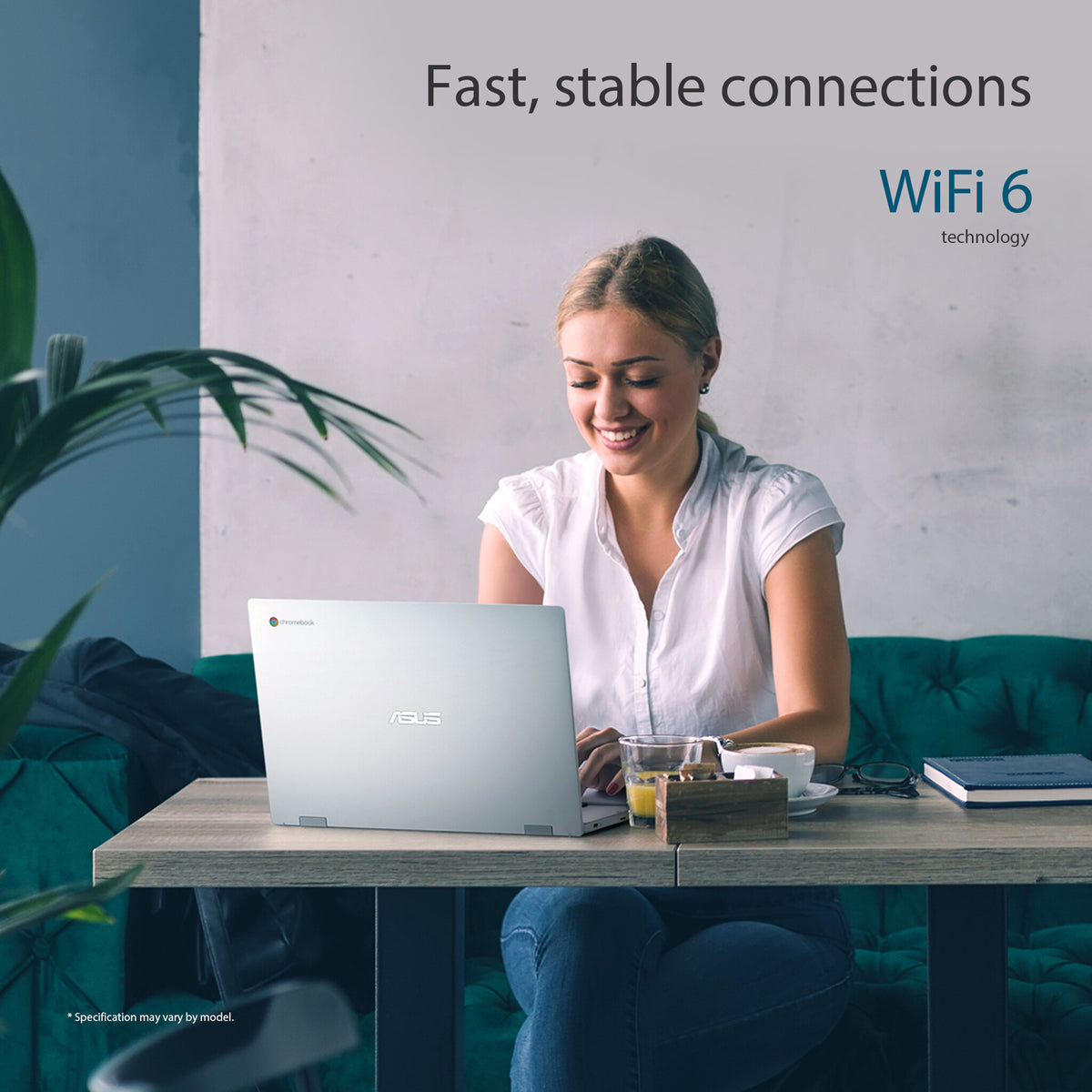 ASUS Chromebook - 39.6 cm (15.6") - Intel® Pentium® Silver N6000 - 4 GB LPDDR4x-SDRAM - 64 GB eMMC - Wi-Fi 6 - ChromeOS - Silver