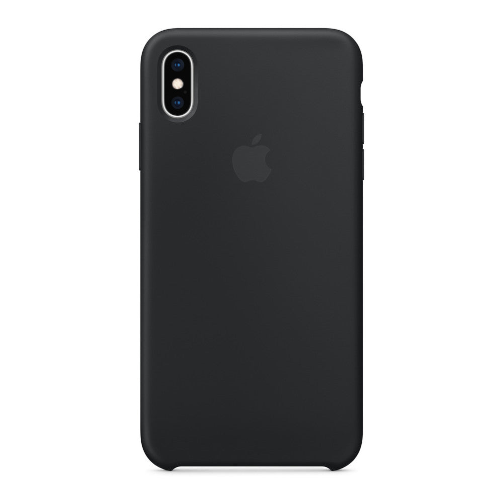 Apple iPhone XS Max Silicone Case - Black