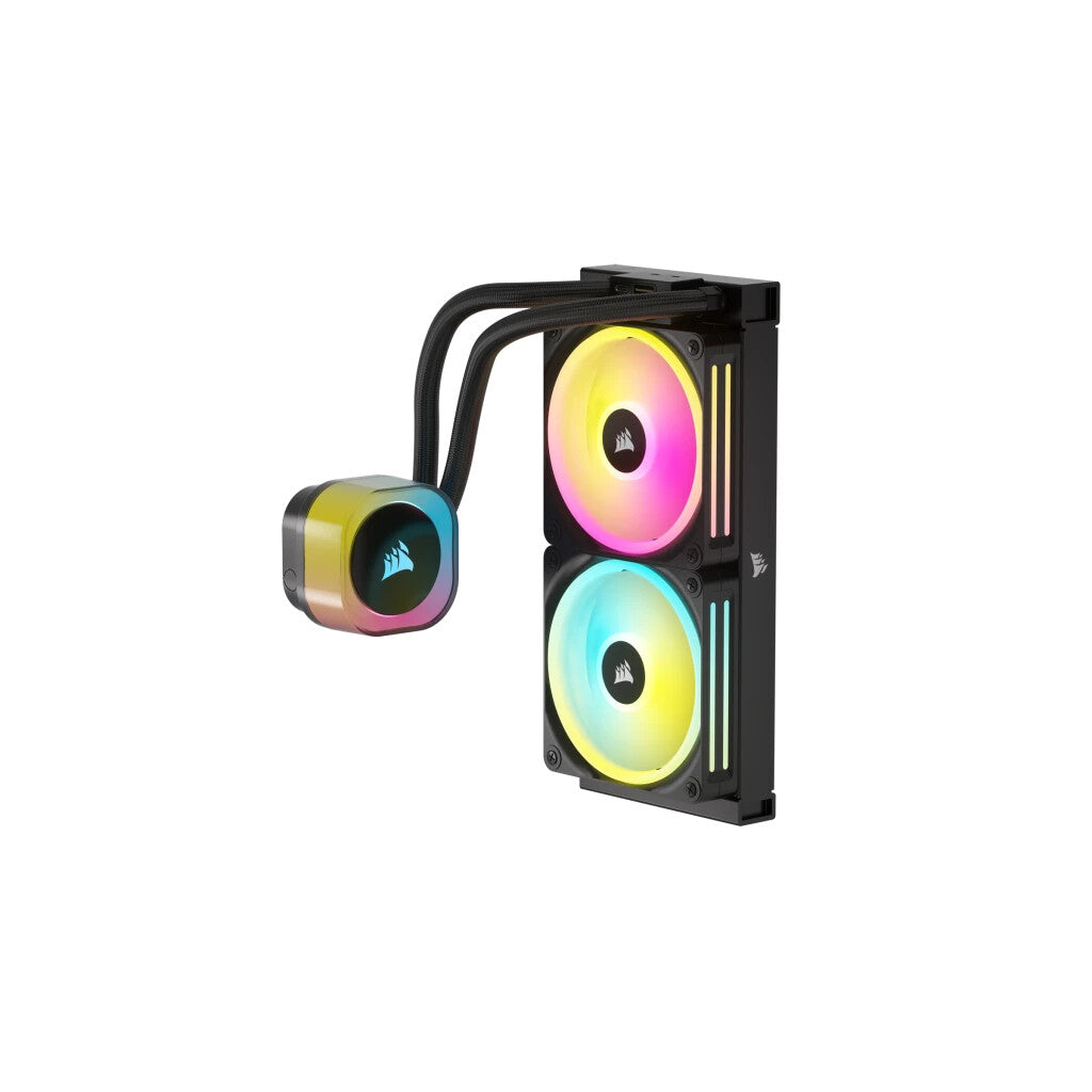 Corsair iCUE LINK H100i RGB - Liquid Processor Cooling Kit in Black - 240mm