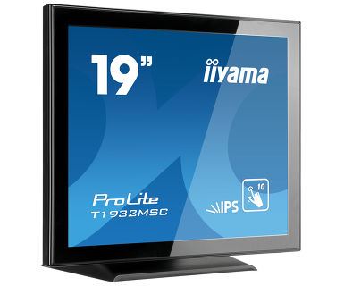 iiyama ProLite T1932MSC-B5AG Computer Monitor 48.3 cm (19") 1280 x 1024 pixels LED Touchscreen Tabletop Black