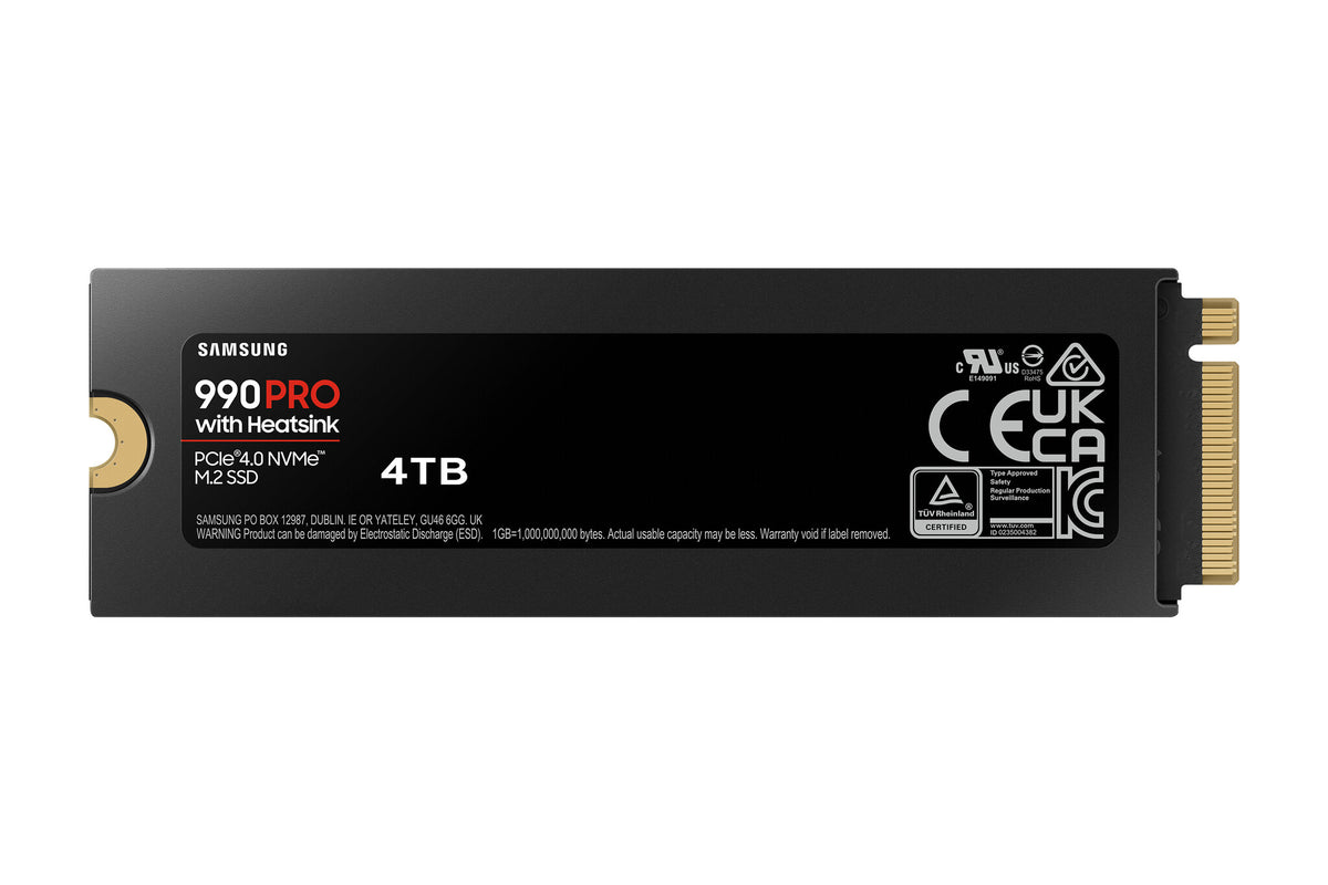 Samsung 990 Pro - PCI Express 4.0 V-NAND TLC NVMe M.2 SSD - 4 TB