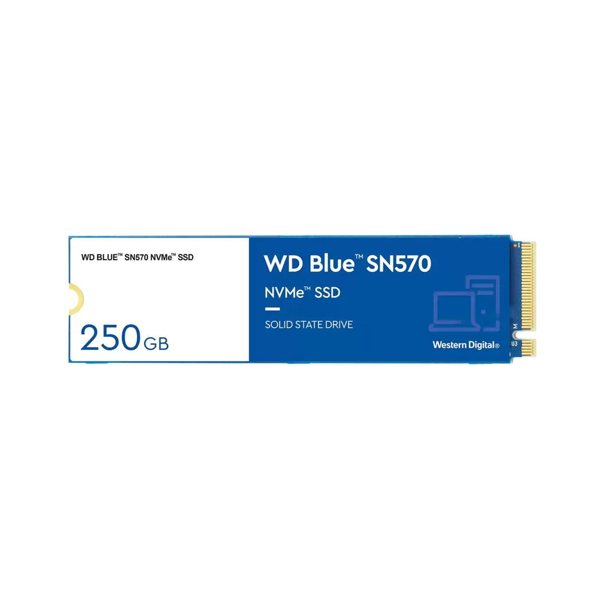 Western Digital WD Blue SN570 - PCI Express 3.0 NVMe M.2 SSD - 250 GB