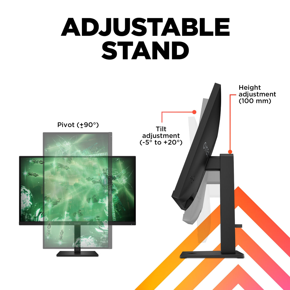 HP OMEN - 68.6 cm (27") - 2560 x 1440 pixels Quad HD Gaming Monitor
