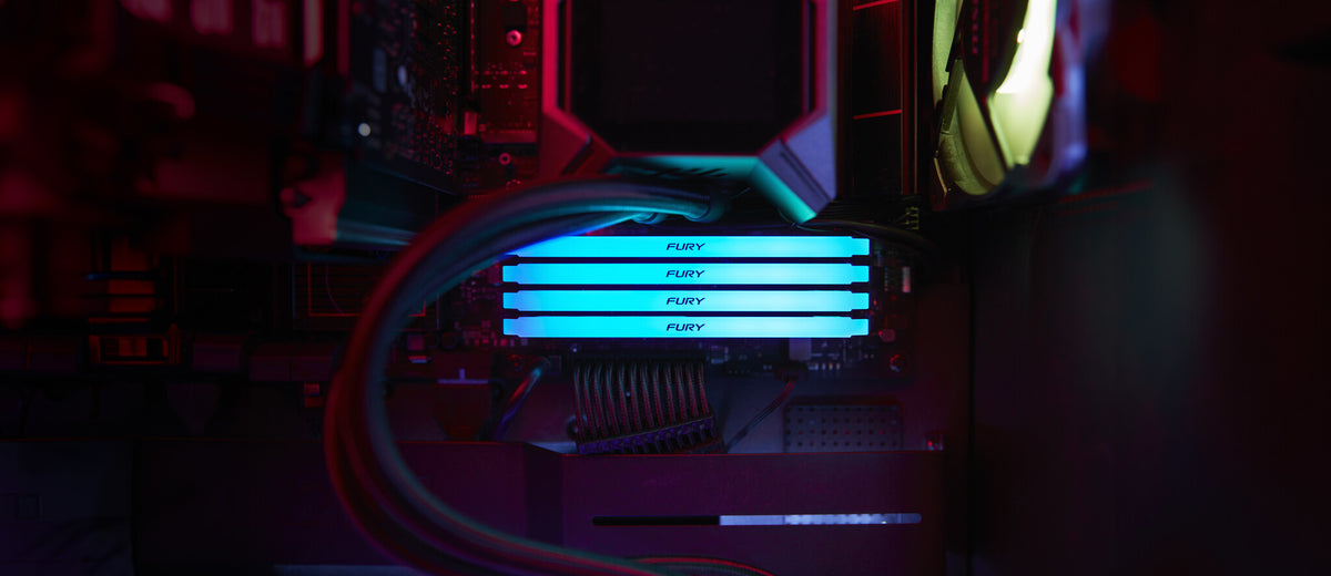 Kingston Technology FURY Beast RGB - 16 GB 2 x 8 GB 3600MT/s DDR4 memory module