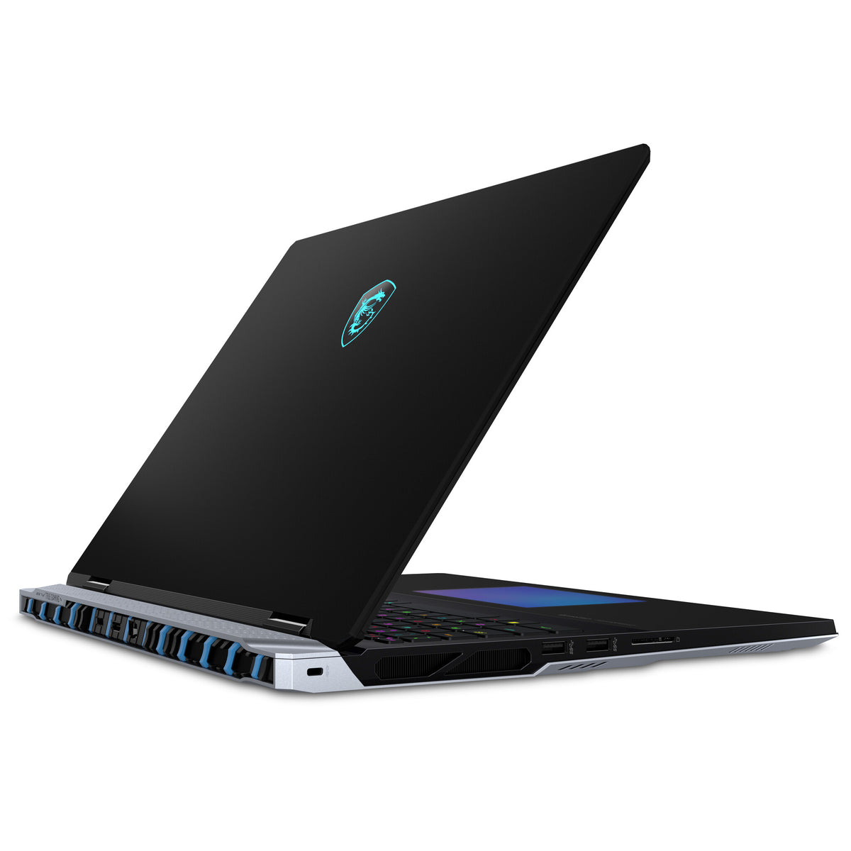 MSI Titan 18 HX A14VIG-051UK Laptop - 45.7 cm (18") - Intel® Core™ i9-14900HX - 32 GB DDR5-SDRAM - 2 TB SSD - NVIDIA GeForce RTX 4090 - Wi-Fi 7 - Windows 11 Pro - Black