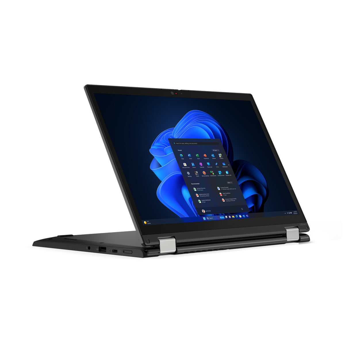 Lenovo ThinkPad L13 Hybrid (2-in-1) - 33.8 cm (13.3") - Touchscreen - Intel Core Ultra 7 155U - 16 GB LPDDR5-SDRAM - 512 GB SSD - Wi-Fi 6E - Windows 11 Pro - Black