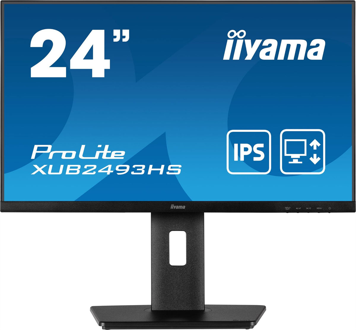 iiyama ProLite XUB2493HS-B5 LED display 60.5 cm (23.8") 1920 x 1080 pixels Full HD Black Monitor