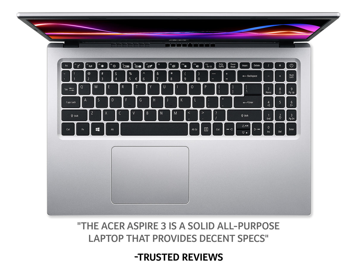 Acer Aspire 3 Laptop - 39.6 cm (15.6&quot;) - Intel® Core™ i5-1135G7 - 16 GB DDR4-SDRAM - 1 TB SSD - Wi-Fi 5 - Windows 11 Home -  Silver