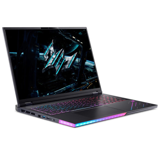 Acer Predator Helios 18 AI Laptop - 45.7 cm (18&quot;) - Intel® Core™ Ultra 9 275HX - 32GB DDR5-SDRAM - 1 TB SSD - NVIDIA GeForce RTX 5080 - Wi-Fi 7 - Windows 11 Home - Black