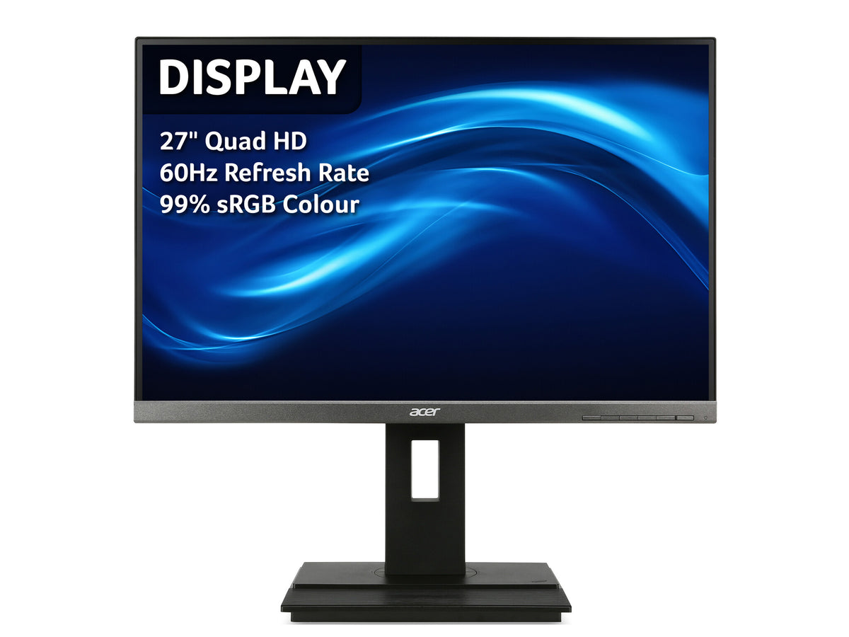 Acer B6 B276HUL - 68.6 cm (27") - 2560 x 1440 pixels QHD IPS Monitor