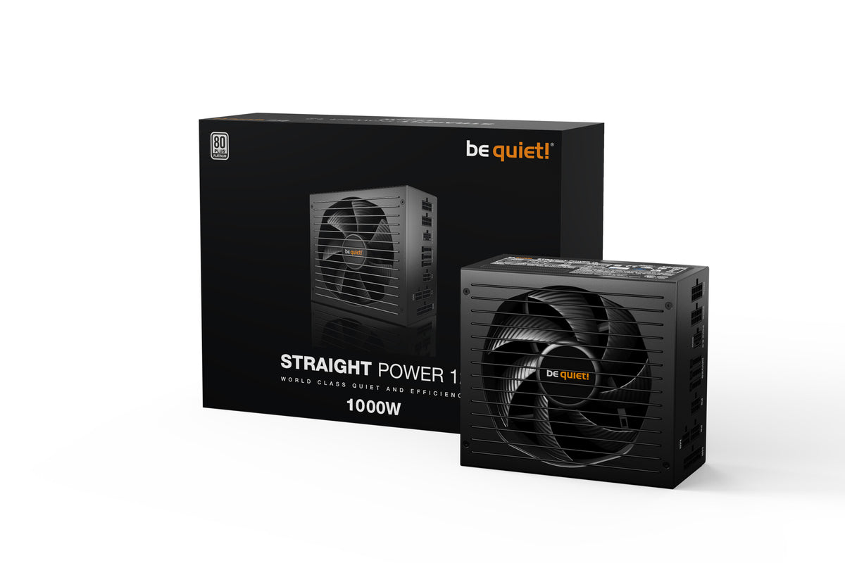 be quiet! Straight Power 12 - 1000W 80+ Platinum Fully-Modular Power Supply Unit