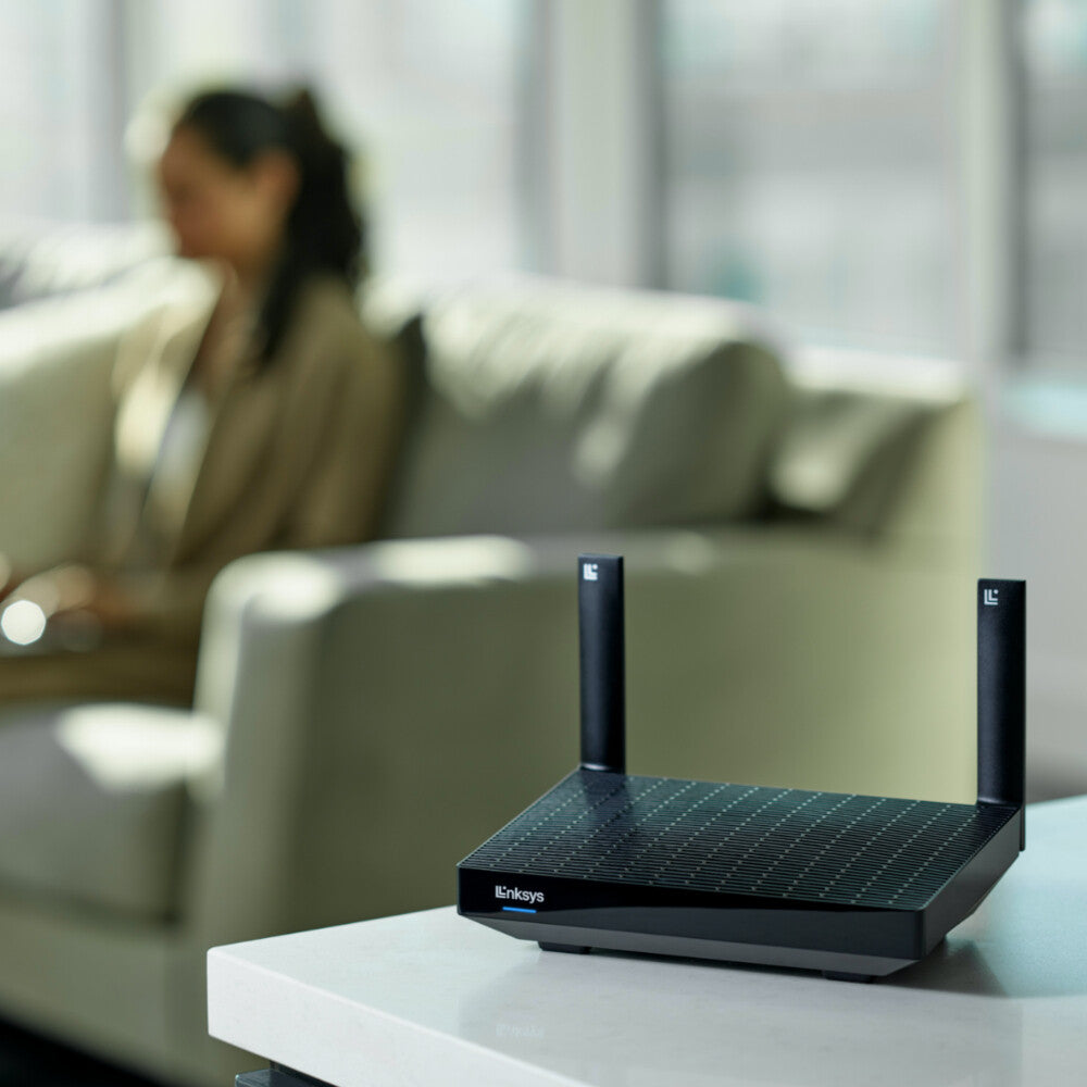 Linksys Hydra Pro 6 - Dual-band (2.4 GHz / 5 GHz) wireless router in Black