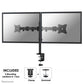 Neomounts NM-D135DBLACK - Desk monitor mount for 25.4 cm (10") to 68.6 cm (27")