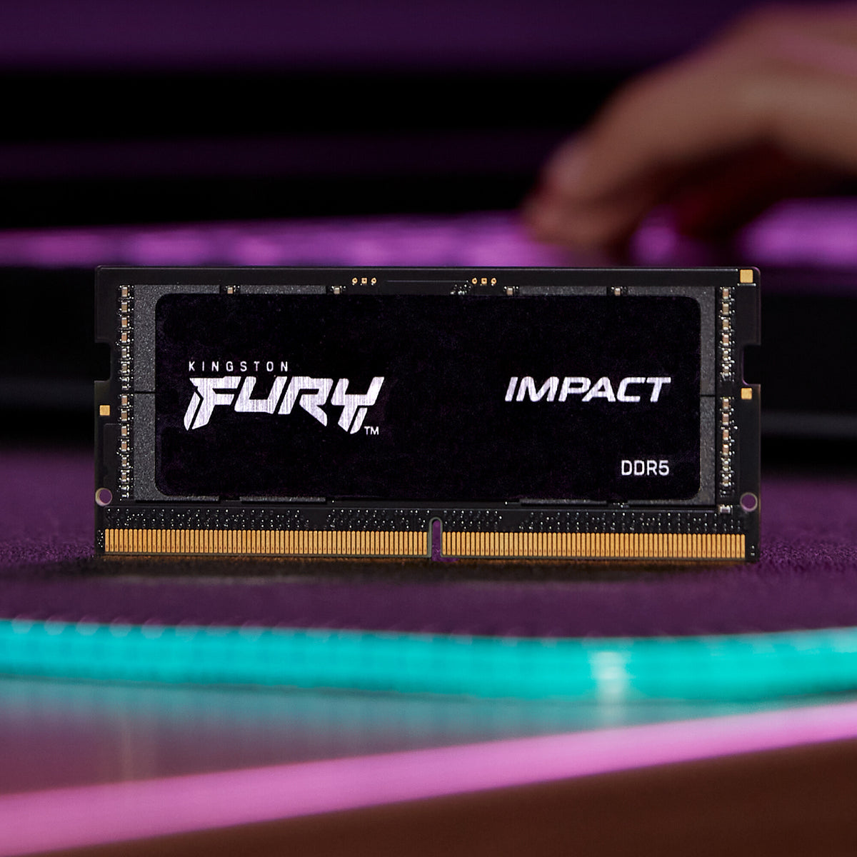 Kingston Technology FURY Impact PnP - 32 GB 2 x 16 GB 5600MT/s DDR5 SO-DIMM memory module