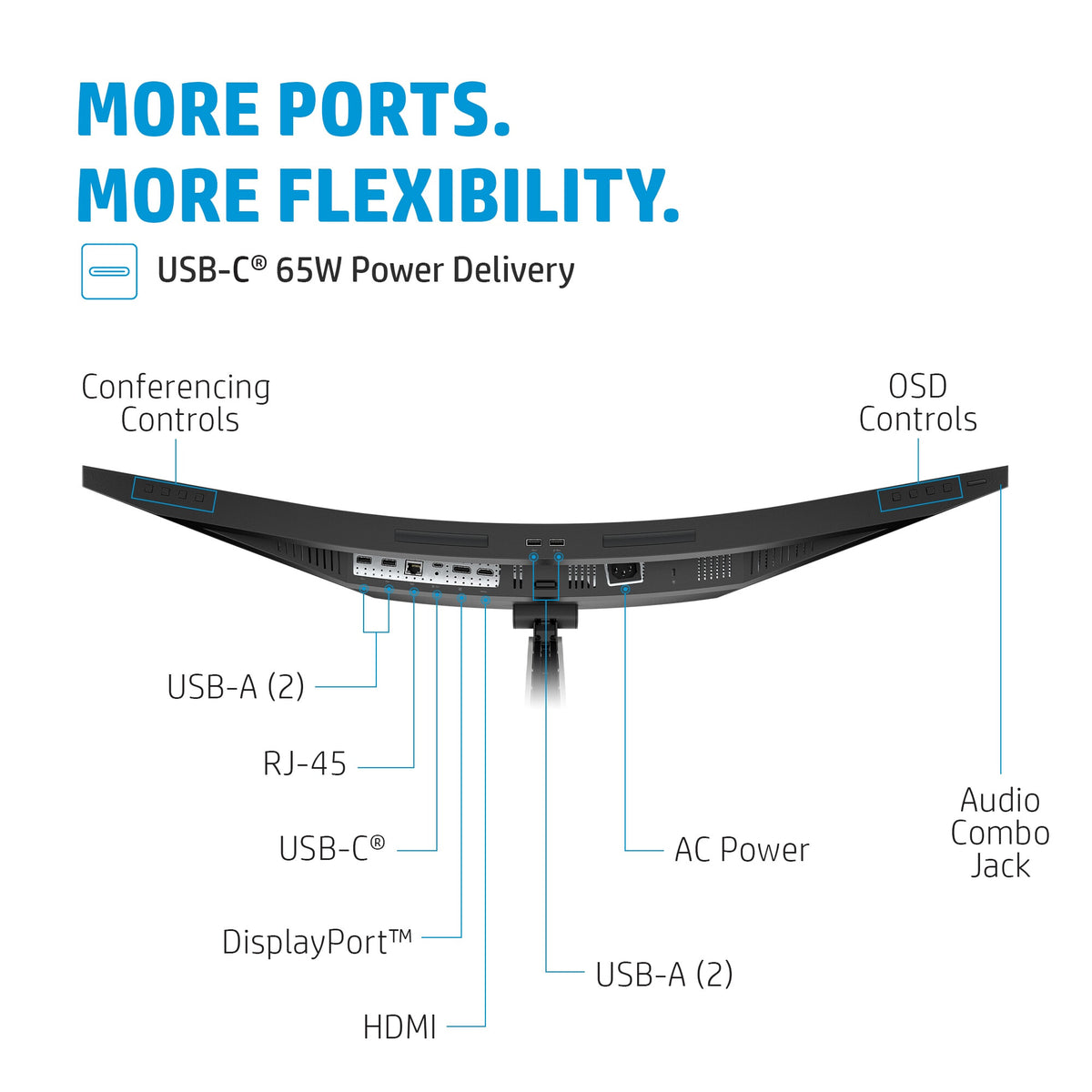 HP E34M G4 - 86.4 cm (34") - 3440 x 1440 pixels Wide Quad HD Monitor