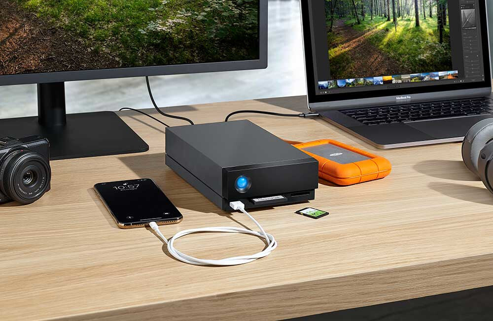 LaCie 1big Dock - 7.2K RPM External 3.5" HDD in Black - 4 TB