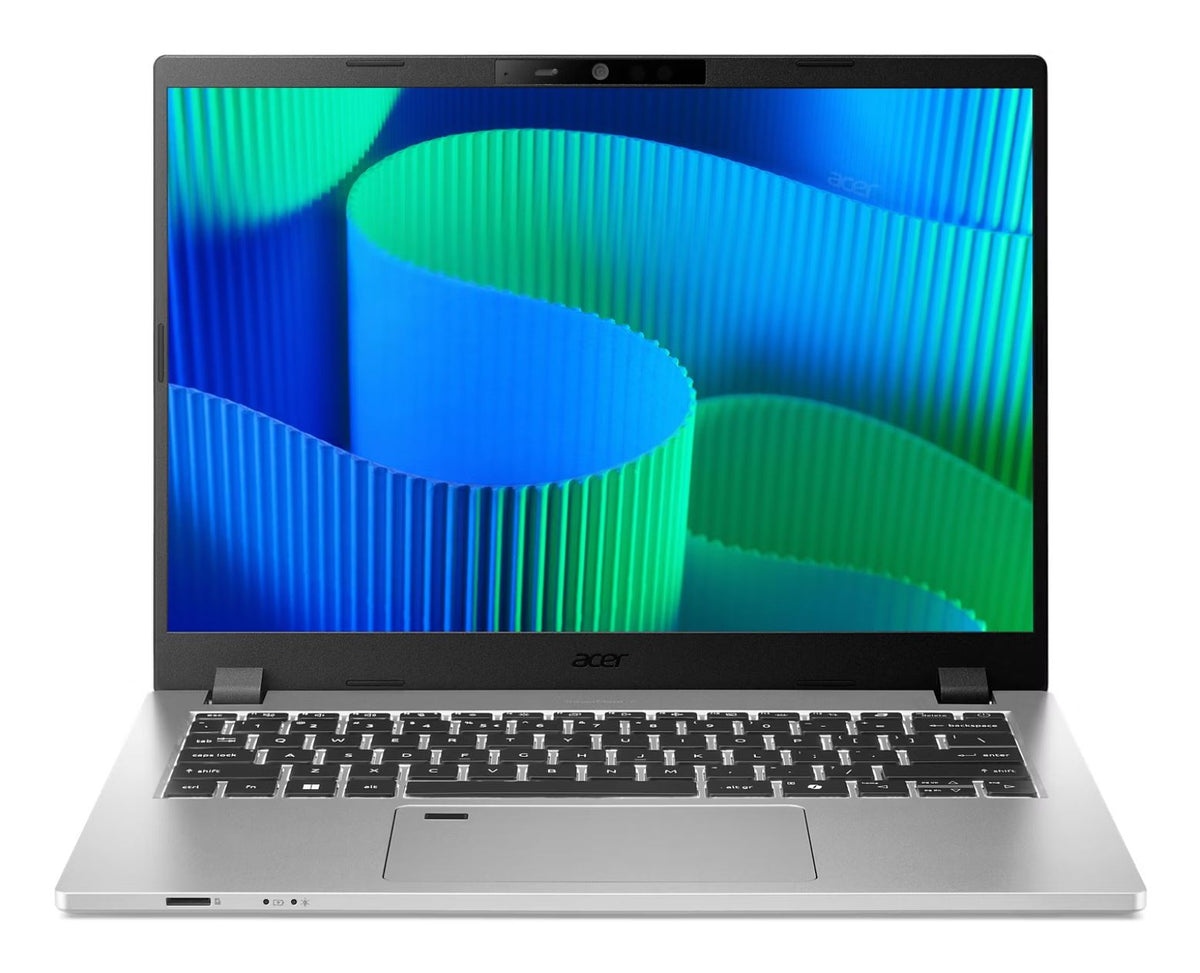 Acer TravelMate P2 TMP214-56-TCO-36B7 Intel Core 3 100U Laptop 35.6 cm (14&quot;) WUXGA 8 GB DDR5-SDRAM 256 GB SSD Wi-Fi 6 (802.11ax) Windows 11 Pro Silver
