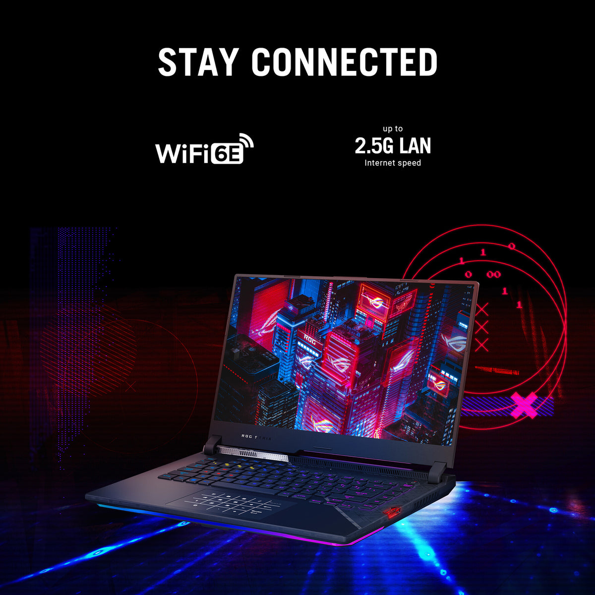 ASUS ROG Strix SCAR 15 Laptop - 39.6 cm (15.6") - Intel® Core™ i9-12900H - 32 GB DDR5-SDRAM - 2 TB SSD - NVIDIA GeForce RTX 3080 Ti - Wi-Fi 6E - Windows 11 Home - Black