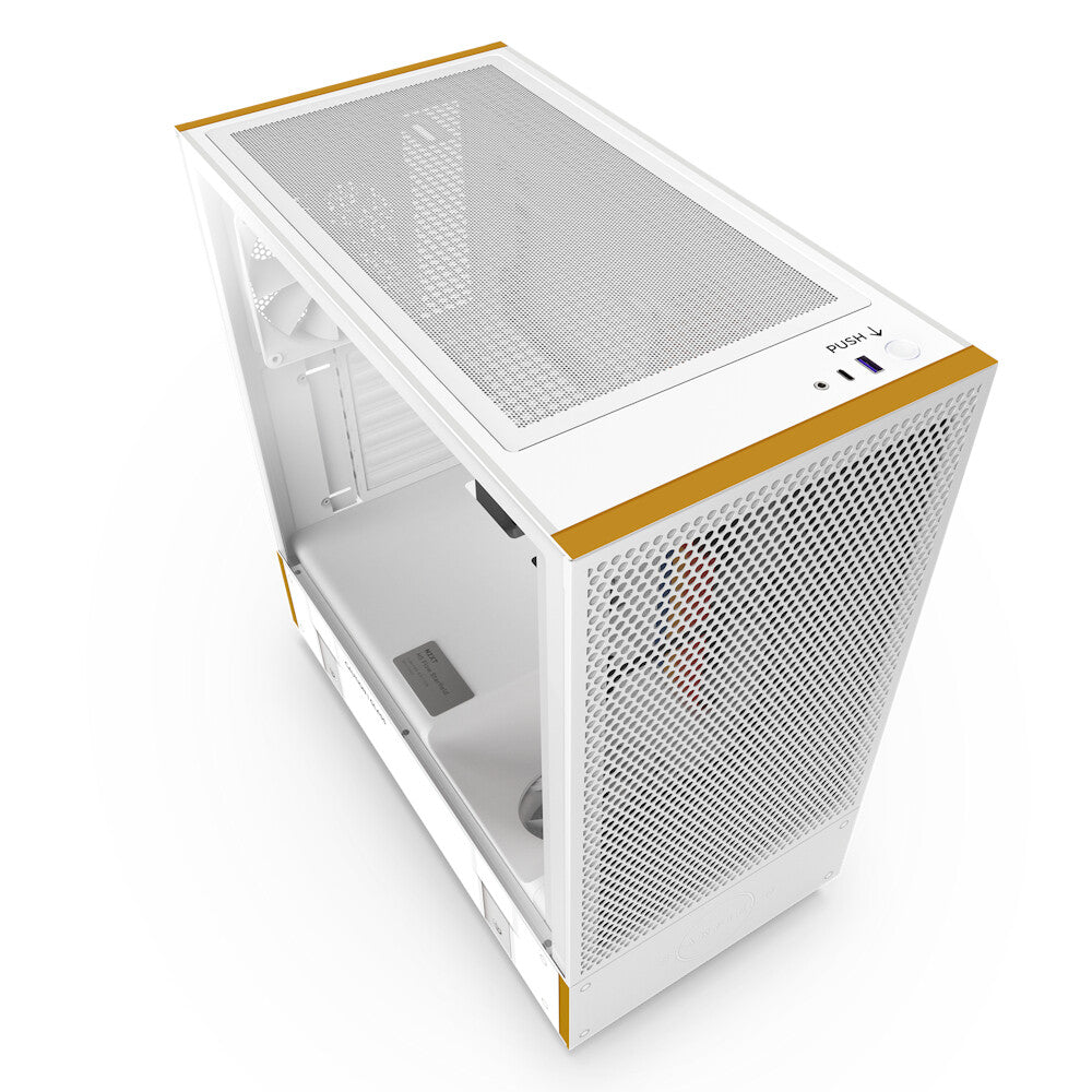 NZXT H5 Flow &quot;Starfield Edition&quot; - ATX Mid Tower Case in White