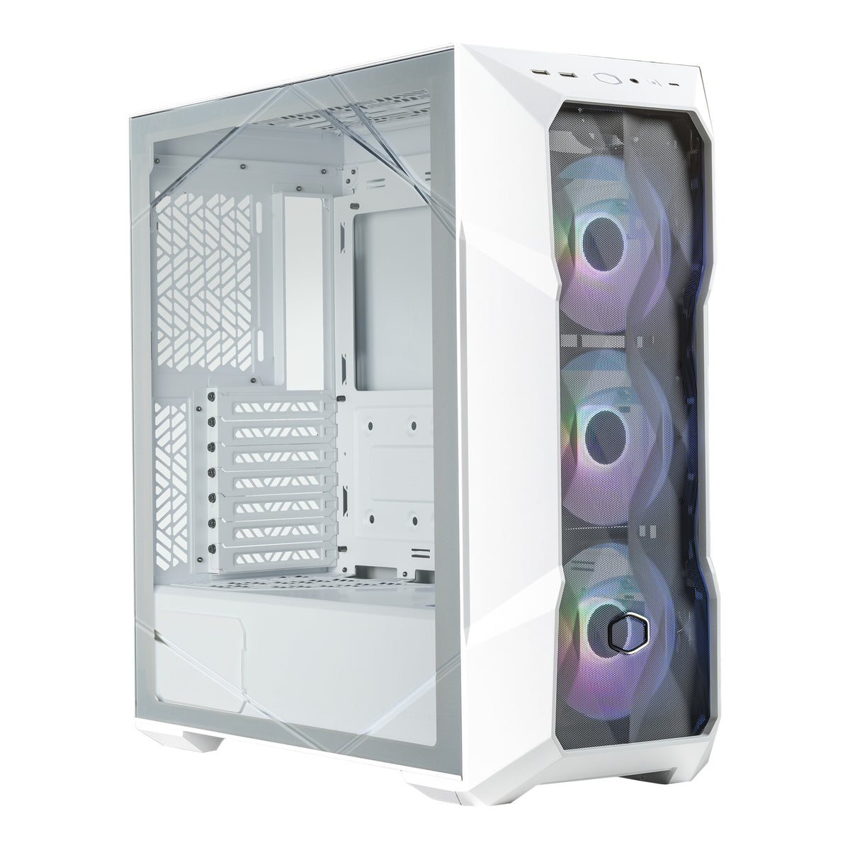 Cooler Master MasterBox TD500 Mesh V2 - ATX Mid Tower Case in White