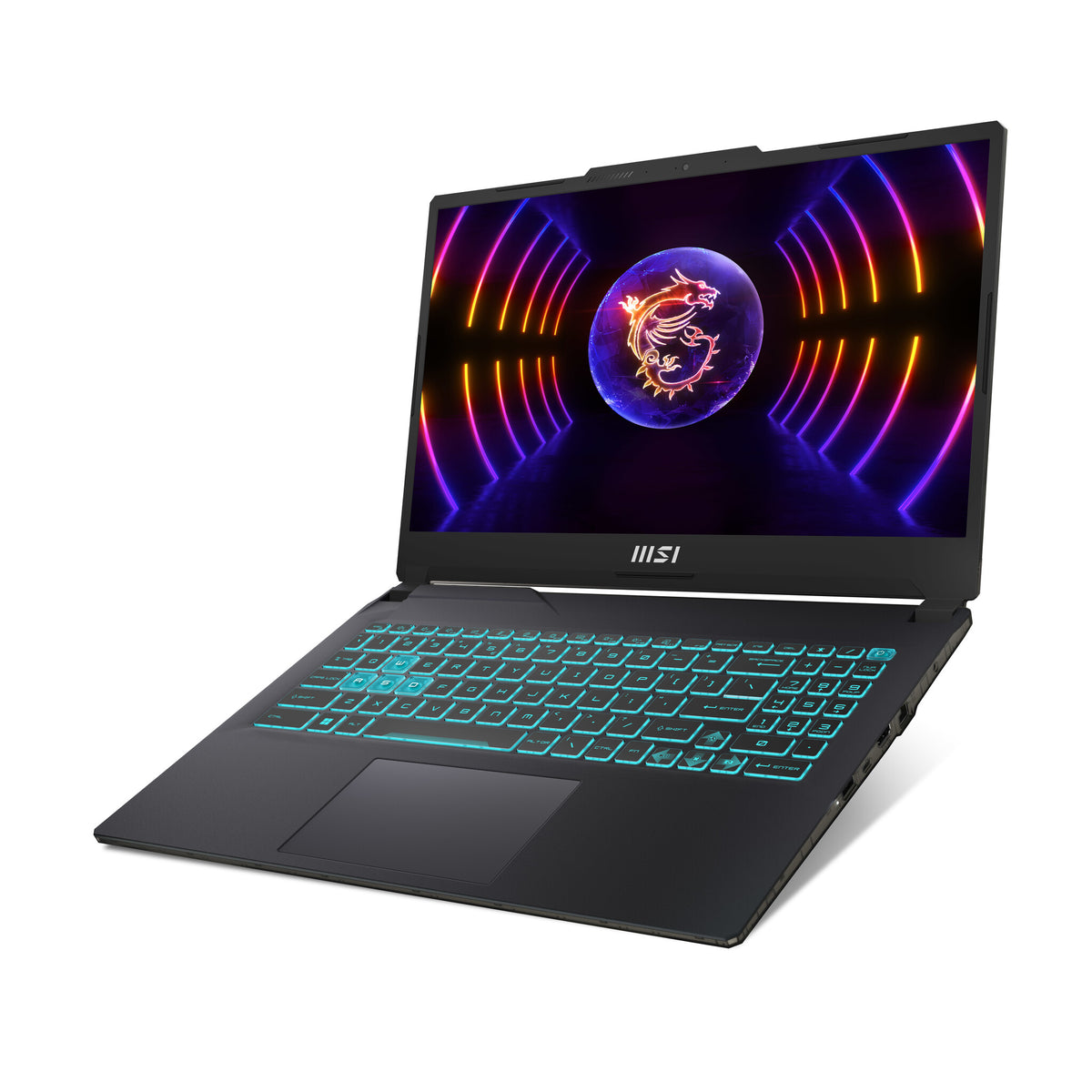 MSI Cyborg 15 Laptop - 39.6 cm (15.6") - Intel® Core™ i5-12450H - 8 GB DDR5-SDRAM - 512 GB SSD - NVIDIA GeForce RTX 2050 - Wi-Fi 6 - Windows 11 Home - Black