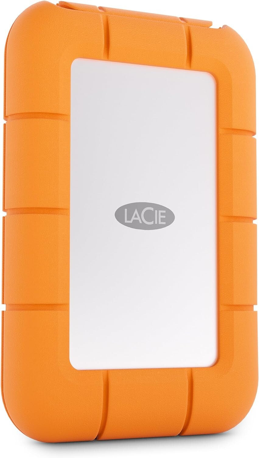 LaCie Rugged Mini - USB-C External HDD in Grey / Orange - 2 TB