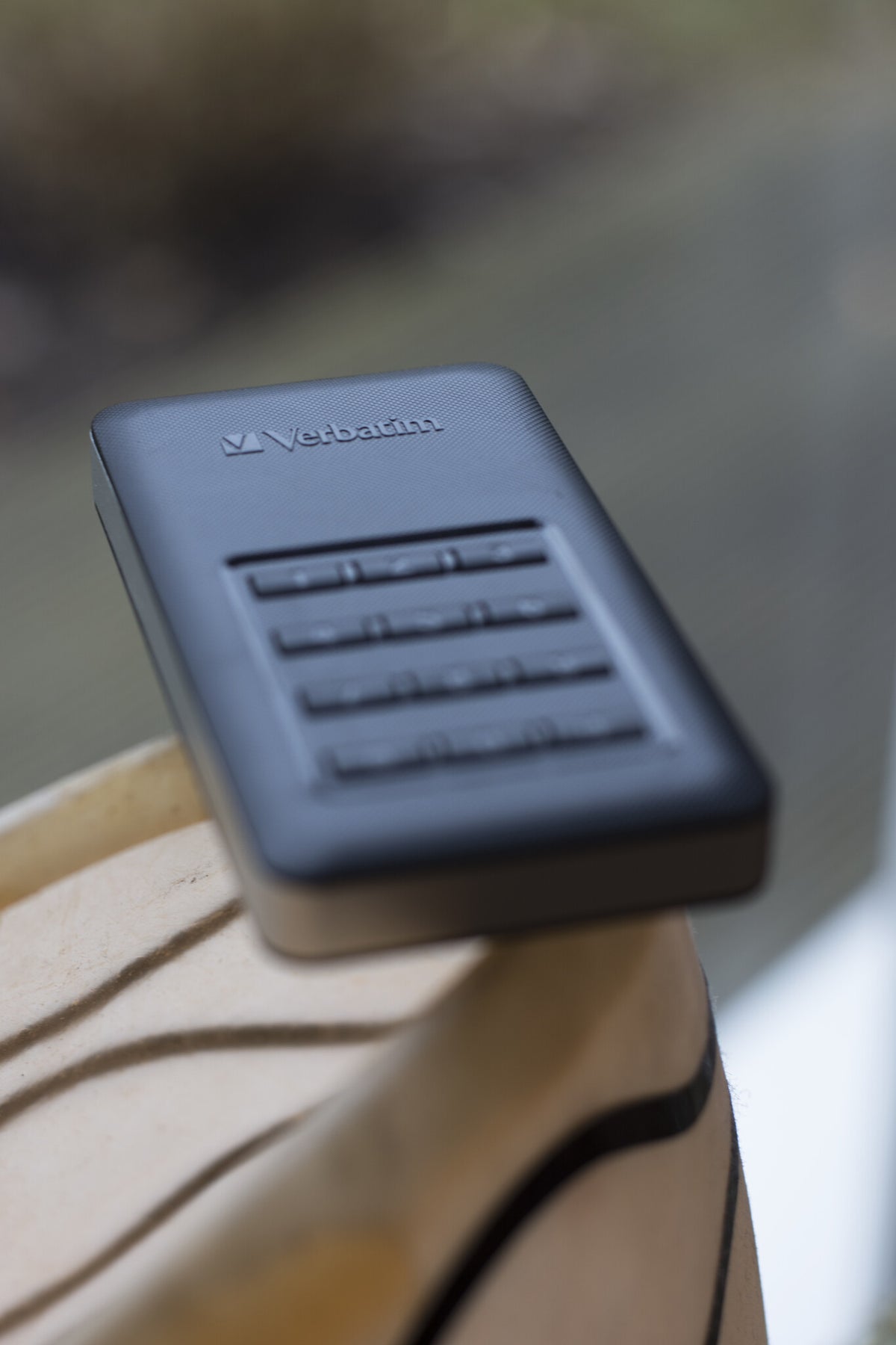 Verbatim Store 'n' Go Portable SSD with Keypad Access in Black / Silver - 256 GB