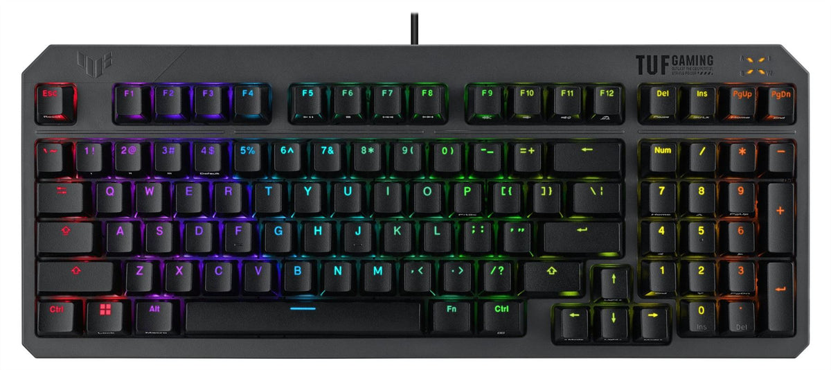 ASUS TUF Gaming K3 Gen II - USB Wired Optical-Mechanical Keyboard (UK QWERTY)