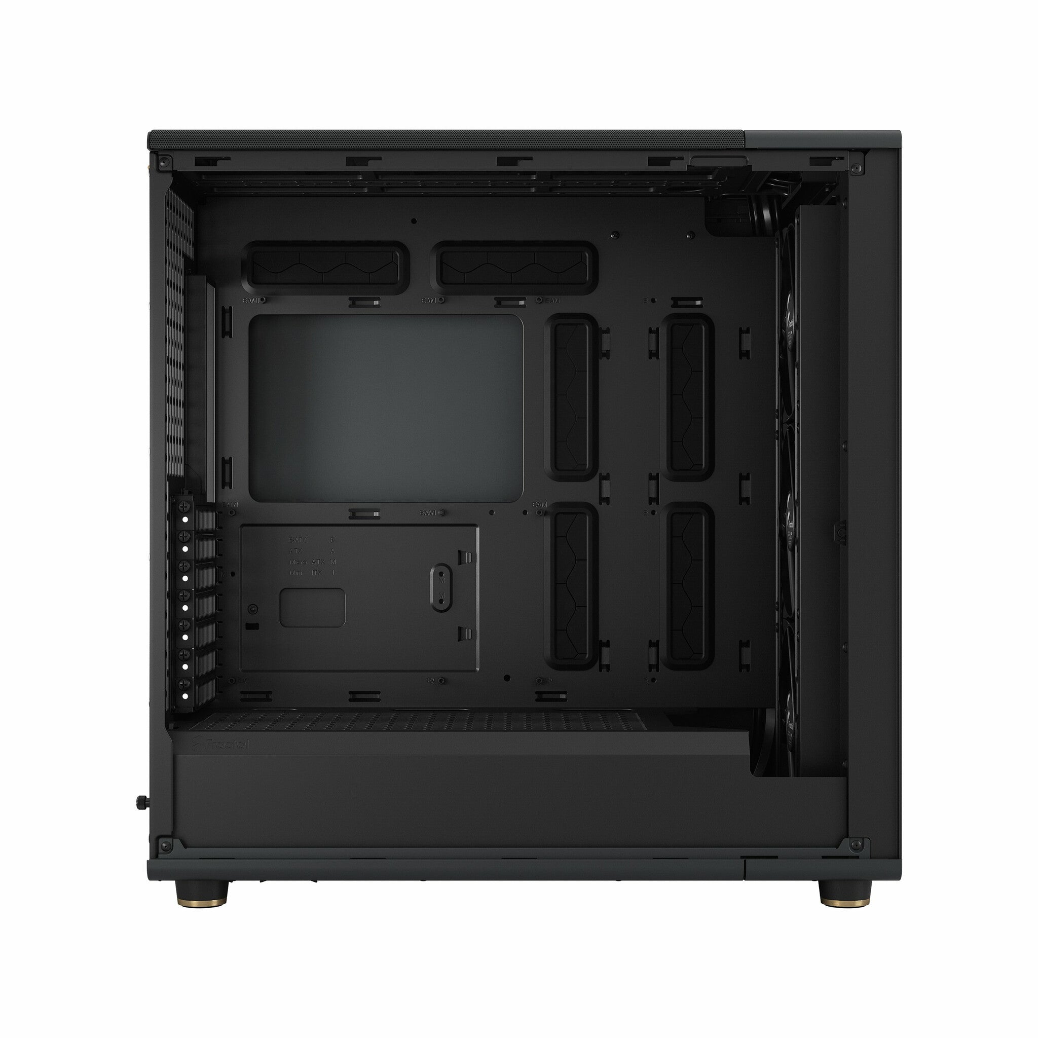 Fractal 旨かっ Design North Charcoal Black