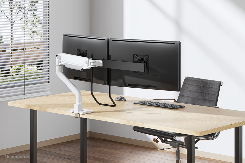 Neomounts DS75S-950WH2 - Desk monitor mount for 43.2 cm (17") to 68.6 cm (27")