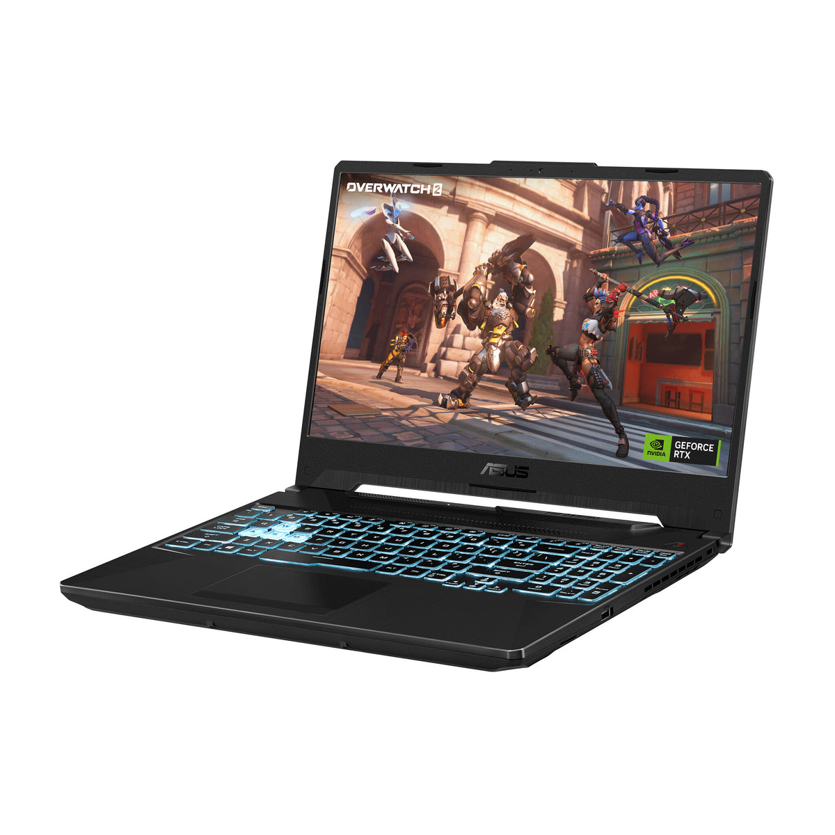ASUS TUF Gaming F15 Laptop - 39.6 cm (15.6") - Intel® Core™ i7-11800H - 16 GB DDR4-SDRAM - 512 GB SSD - NVIDIA GeForce RTX 3050 Ti - Wi-Fi 6 - Windows 11 Home - Black