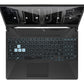 ASUS TUF Gaming F15 Laptop - 39.6 cm (15.6") - Intel® Core™ i5-11400H - 16 GB DDR4-SDRAM - 512 GB SSD - NVIDIA GeForce RTX 3050 - Wi-Fi 6 - Windows 11 Home - Black
