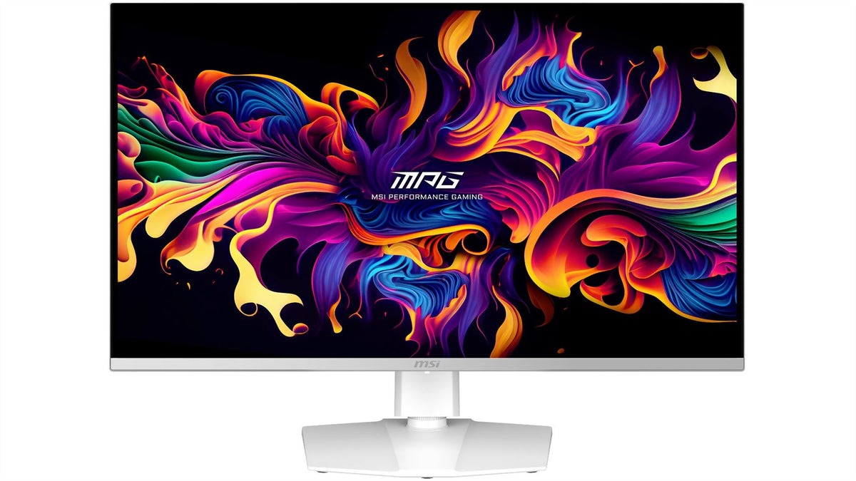 MSI MPG 321URXW QD-OLED computer monitor 80 cm (31.5&quot;) 3840 x 2160 pixels 4K Ultra HD White