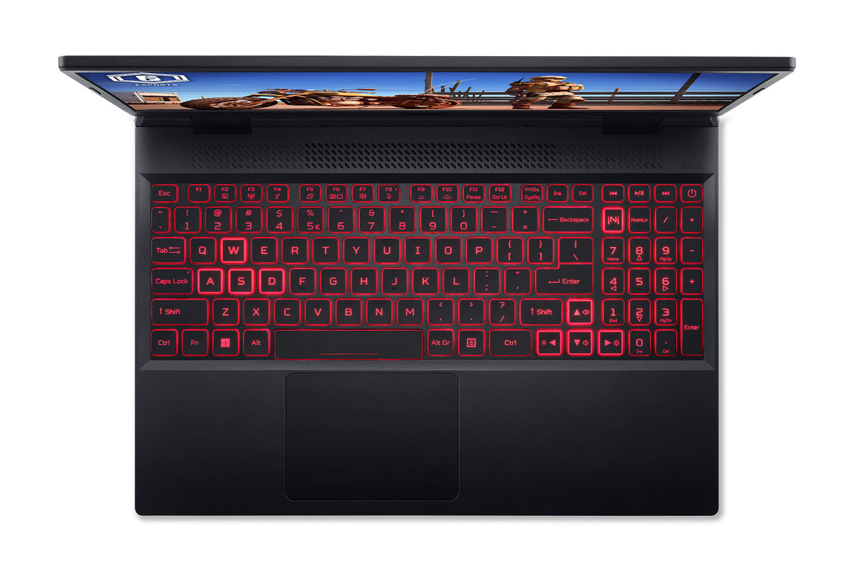 Acer Nitro 5 AN515-58 Gaming Laptop - 39.6 cm (15.6") - Intel® Core™ i7-12650H - 16 GB DDR4-SDRAM - 1 TB SSD - NVIDIA GeForce RTX 4060 - Wi-Fi 6 - Windows 11 Home - Black