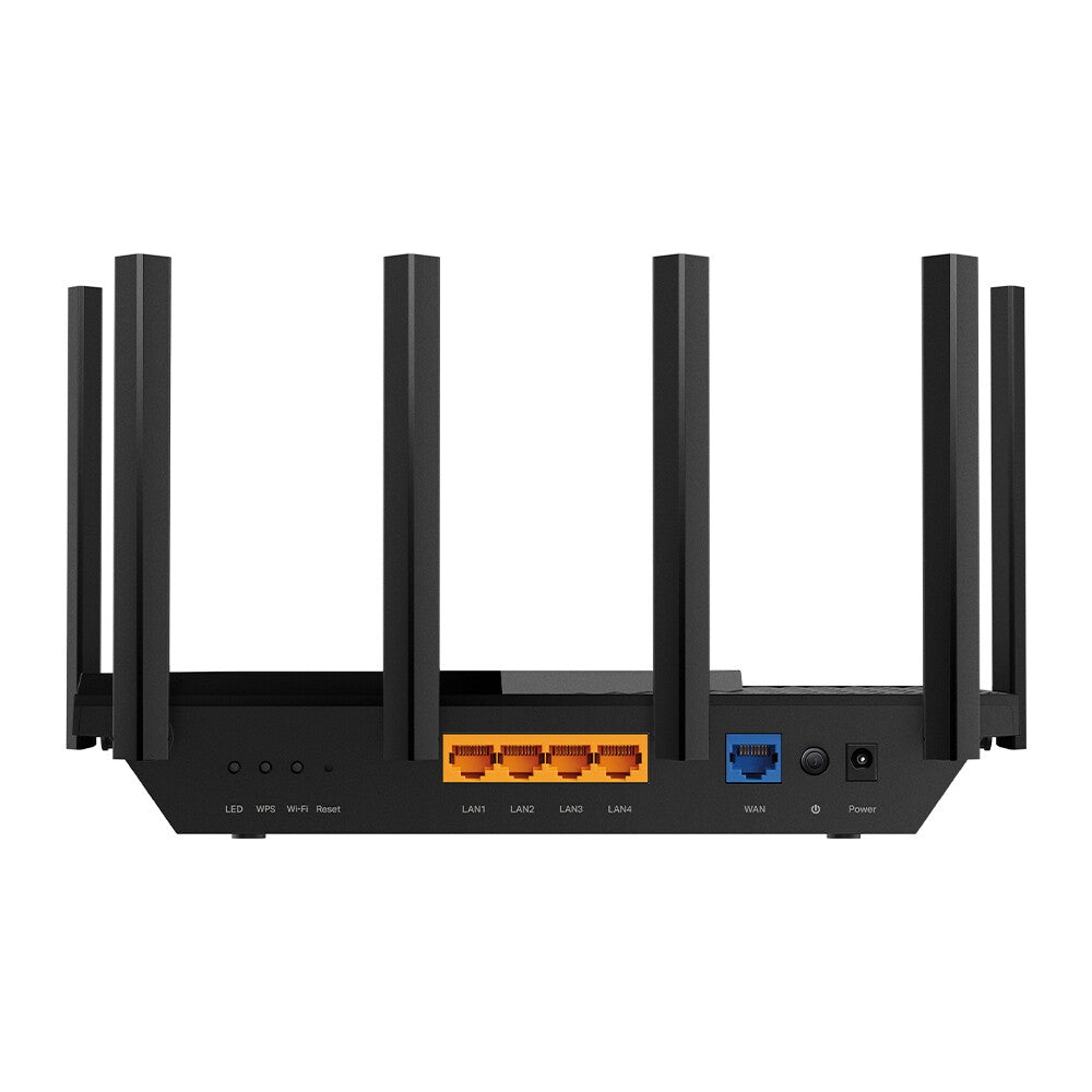 TP-Link Archer AXE5400 - Gigabit Ethernet Tri-band (2.4 GHz / 5 GHz / 6 GHz) Wi-Fi 6E wireless router in Black