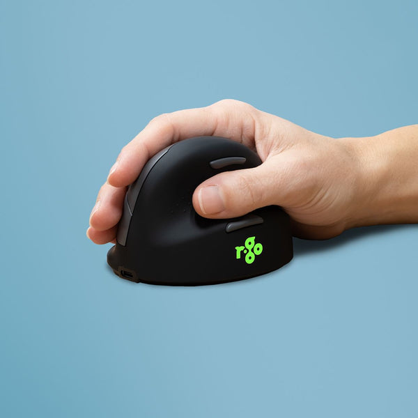 R-Go Tools HE Mouse R-Go HE Break ergonomic mouse, large, right, bluet ...